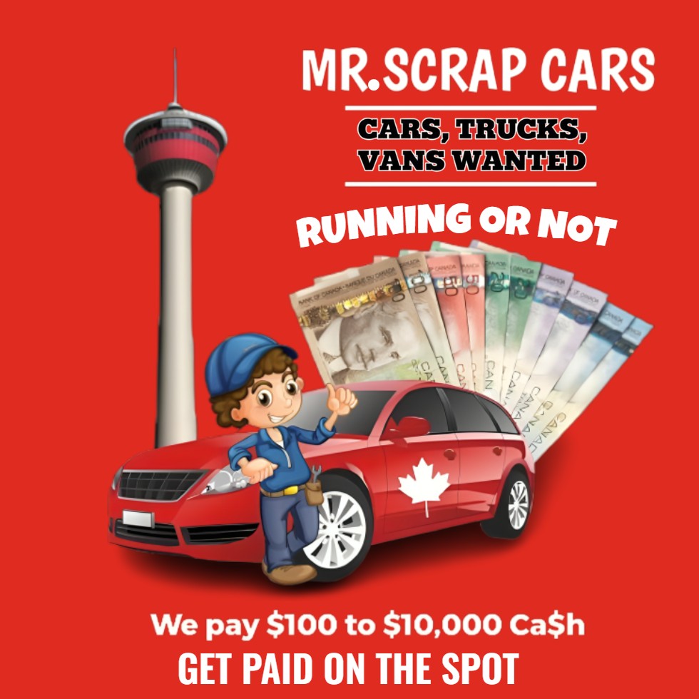 Mr. Scrap Cars in Calgary Cash for Cars